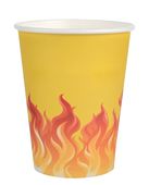 Kubeczki papierowe strażackie Straż Pożarna, 10 szt.