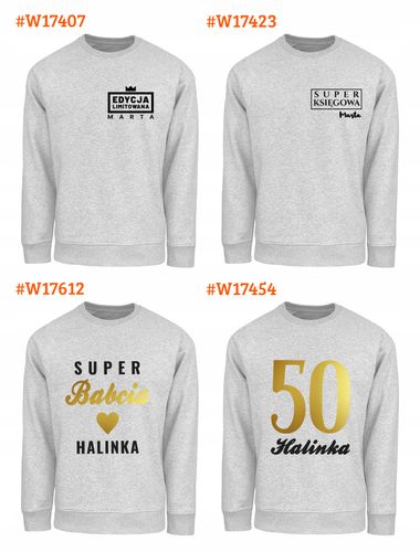 BLUZA z KAPTUREM DAMSKA M +IMIĘ PUDEŁKO na PREZENT na Arena.pl