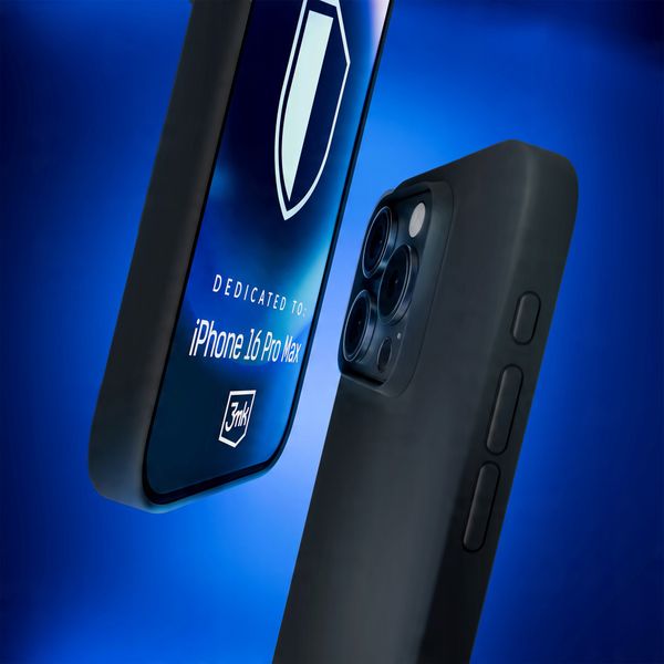 Etui na Apple iPhone 16 Pro Max - 3mk HARDY Silicone MagCase Graphite zdjęcie 10