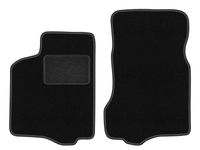 Dywaniki przednie welurowe do: Seat Ibiza II 1993-2001 hatchback czarne