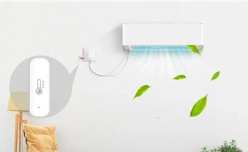 TERMOMETR HIGROMETR MONITOR HUMIDITY CZUJNIK WILGOCI TEMPERATURY TUYA WIFI na Arena.pl