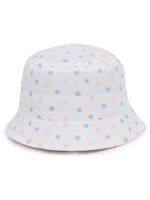 Czapka letnia kapelusz dziewczęcy kropki 44-46 YOCLUB