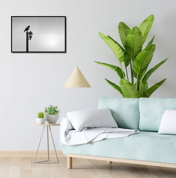 Plakat 60x40cm Samotny Postój Kruka zdjęcie 4