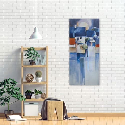 Deco Panel, Domy abstrakcja 50x100 na Arena.pl