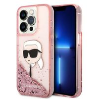 Karl Lagerfeld KLHCP14LLNKHCP iPhone 14 Pro 6,1" różowy/pink hardcas