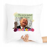 Poduszka Prezesa Pis Kaczyński Jesteś Jak Prezes Z Nadrukiem Ze Zdjęciem