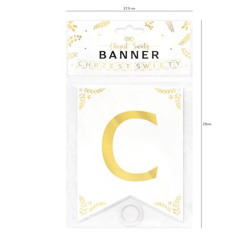 banner chrzest święty 160 cm na Arena.pl