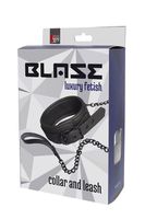 kołnierz neoprenowy regulowany z łańcuchem blaze dream toys czarny