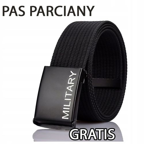 Pasek Męski Szeroki Pas wojskowy Gracio + GRATIS na Arena.pl