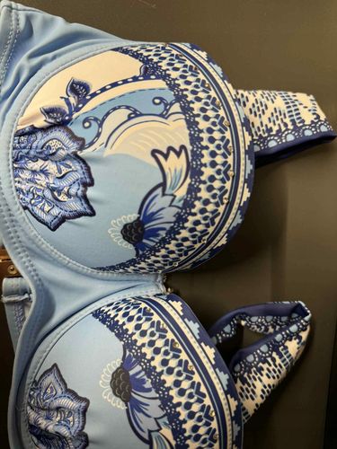 Lipsy London Góra bikini niebieski 34 na Arena.pl