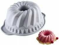 FORMA SILIKONOWA DO PIECZENIA Z KOMINEM BABKA CIASTO WIELKANOC ŚWIĘTA 1 SZT