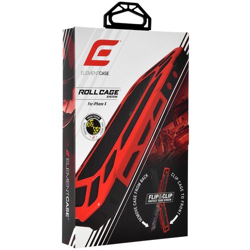ELEMENT CASE ROLL CAGE Apple iPhone X - RED na Arena.pl