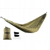 NEO HAMAK TURYSTYCZNY SURVIVALOWY PODRÓŻNY BIWAK BUSHCRAFT 330x140cm 63-124