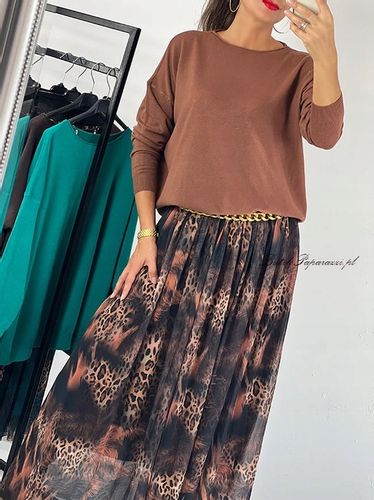 SWETER CLASSIC BASIC Granat na Arena.pl