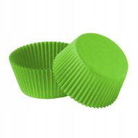 FOREMKI PAPILOTKI 50x30 mm zielone 100 szt