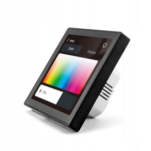 Dotykowy Pilot Scen Tuya Bramka Zigbee Panel Sterowania LCD WiFi Bluetooth na Arena.pl