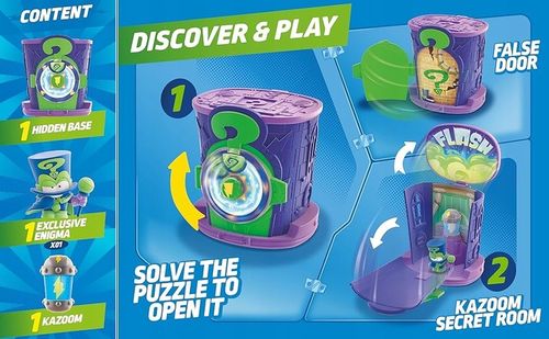 SuperThings Hidden Base Enigma kryjówka Kazoom Power Super Zings Things na Arena.pl