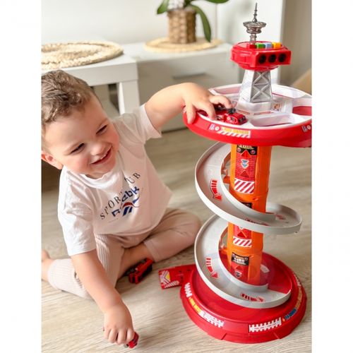 WOOPIE Tor Spirala Garaż dla Samochodzików 3 szt. na Arena.pl