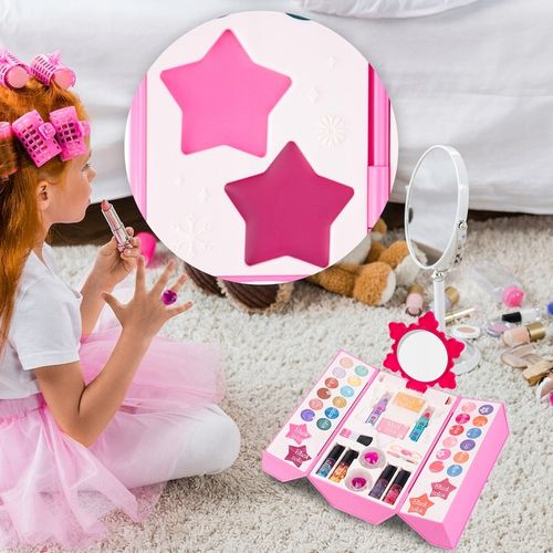 ZESTAW DO MALOWANIA MAKIJAŻU KUFEREK MAKE UP KOSMETYKI DLA DZIECI na Arena.pl