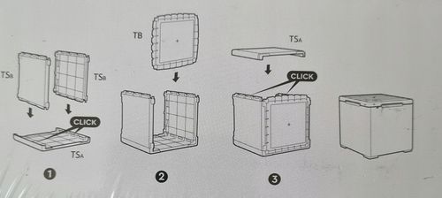 SKRZYNIA STOLIK POJEMNIK DO PRZECHOWYWANIA 2w1 RATTAN KWADRAT 37x37x37 cm na Arena.pl