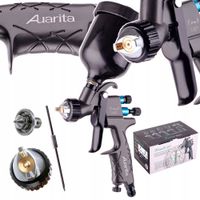 2X Pistolet lakierniczy MINI AUARITA LION B Light 1,2+0,8 HVLP Zaprawek 250