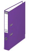 Segregator na dokumenty A4 50mm z dźwignią fioletowy INTERDRUK