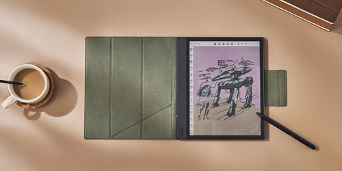 Oryginalne Etui Magnetyczne Pokrowiec Onyx Boox Note Air 4C 5C Czarne na Arena.pl