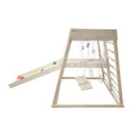 Plac zabaw do domu Tygrys | Montessori | Drabinki + zjeżdżalnia + huśtawka