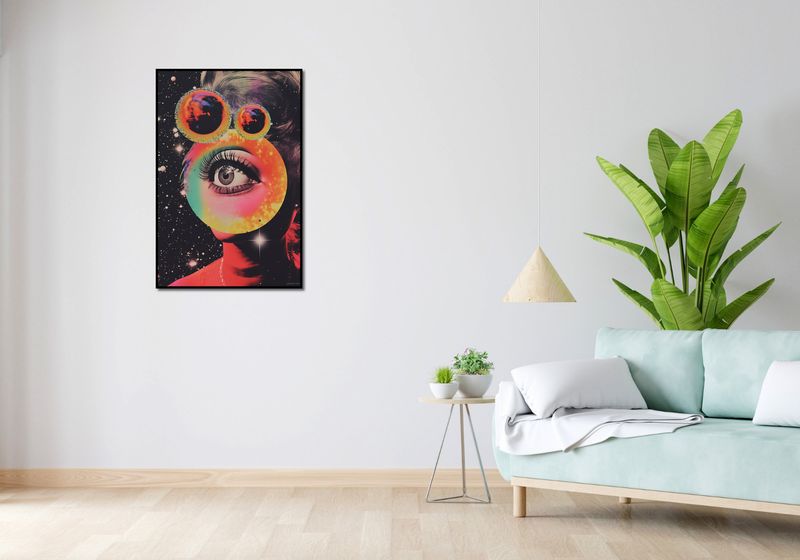 Plakat 61x91,5cm Oko w Kosmosie zdjęcie 4