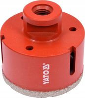 YATO DIAMENTOWE WIERTŁO DO GRESU 68 MM DO WIERCENIA SUCHO KĄTÓWKĄ YT-60447
