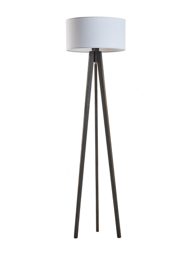 Hebanowa lampa MIAMI E27 tripod na Arena.pl
