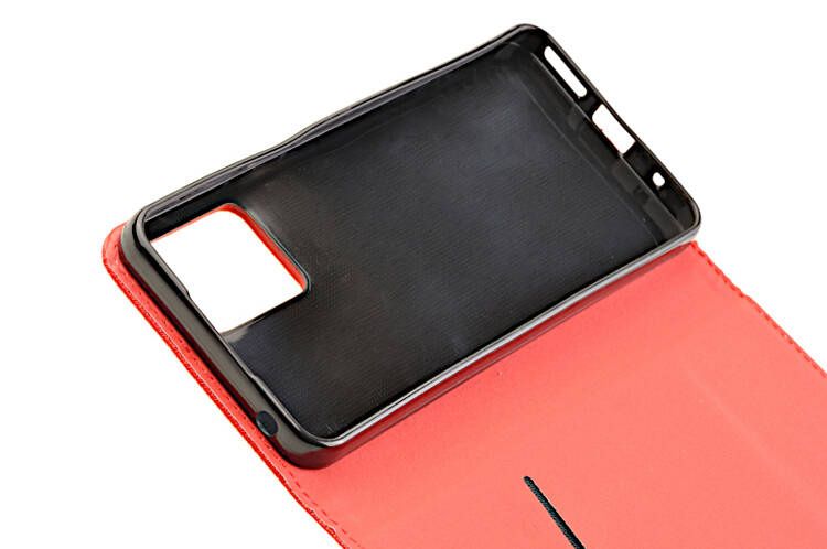 Etui Smart do Motorola Moto G14 czerwony zdjęcie 5