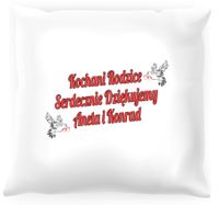Poduszka personalizowana -  Podziękowania dla rodziców #13