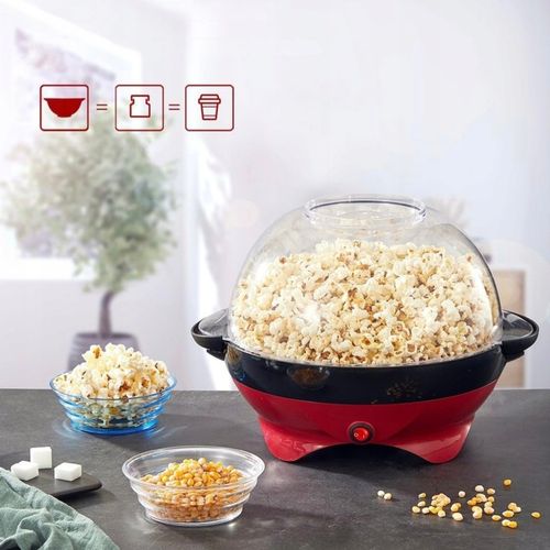 MASZYNA DO ROBIENIA POPCORNU DOMOWA AUTOMATYCZNA URZĄDZENIE MASZYNKA SZYBKA na Arena.pl