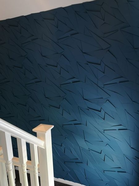 Dekoracyjne Panele Ścienne 3D 60x60 beton Szafir BIAŁY zdjęcie 9