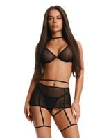 kokieteryjny komplet bielizny anniverse special obsessive s/m