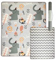 MATA EDUKACYJNA PIANKOWA DLA DZIECI DWUSTRONNA XPE 180x150 GRUBA 1CM