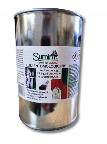 Klej entomologiczny na owady Zwalcza Owady Sumin na 2,5 m2 powierzchni 1 L zdjęcie 1