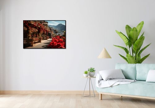 Plakat 91,5x61cm Czerwona Idylla na Arena.pl