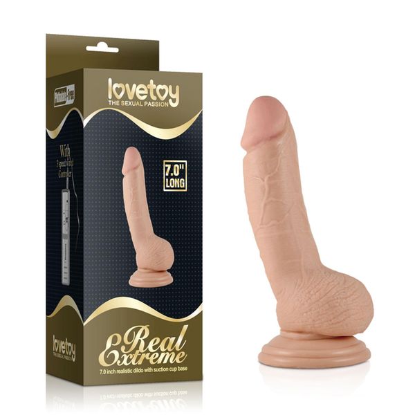 7"" Real Extreme Vibrating Dildo zdjęcie 1