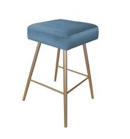 Hoker krzesło barowe Max podstawa złota MG33