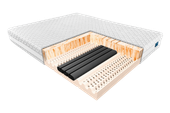 Materac lateksowy Janpol HADAR 120x200x24cm Biaxial