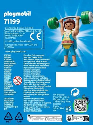 Playmobil - 71199 - Sztangista na Arena.pl