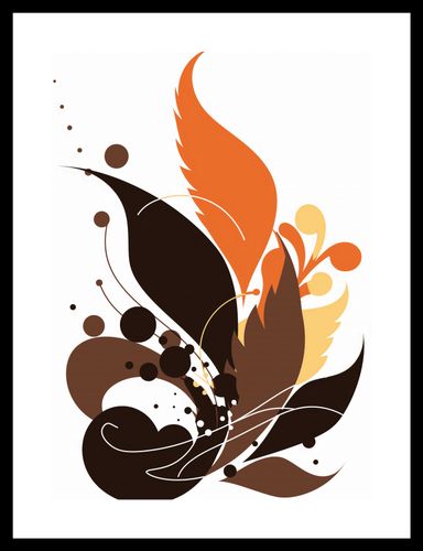 Plakat 25x35cm Ognie Jesienne na Arena.pl