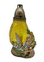 Znicz wielkanocny, ZNICZE WIELKANOCNE KURCZAK ZŁOTY WIELKANOC JAJKO