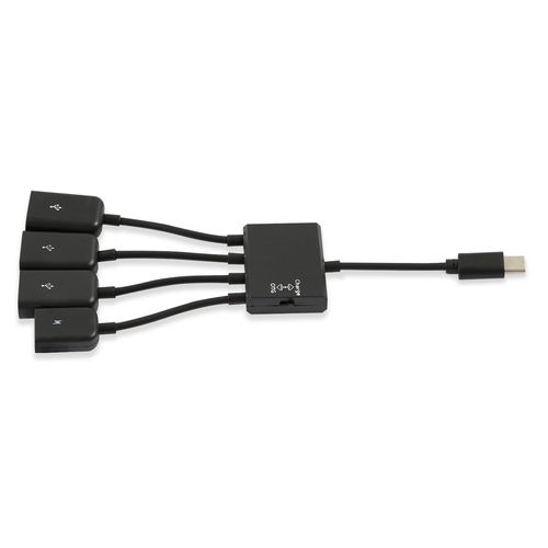 HUB USB typ C 3.1 3x USB + micro tablet ANDROID OTG myszka na Arena.pl