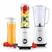 MOCNY BLENDER KIELICHOWY DO KOKTAJLI Smoothie 2 WKŁADY 2 BIDONY MIKSER