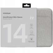 innostyle torba na laptopa 13 14 wodoodporna etui omniprotect slim szara