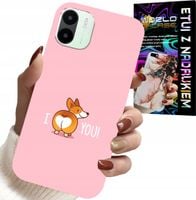 ETUI DO XIAOMI REDMI A2 - ŚMIESZNE WZORY I LOVE YOU PIESEK OBUDOWA