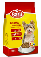 BASIL KARMA SUCHA 500g PIES WOŁOWINA